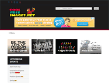 Tablet Screenshot of coolfreeimages.net